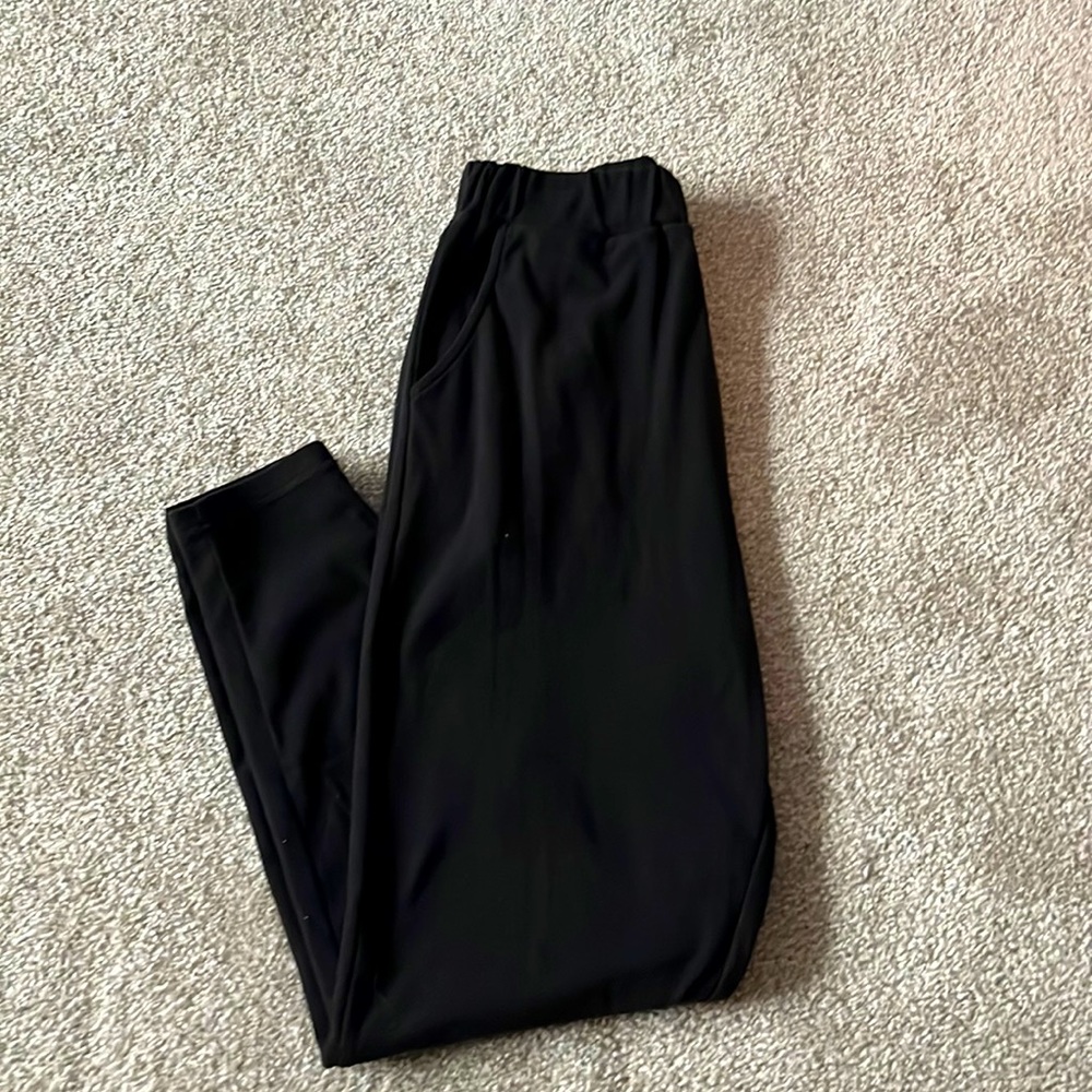 womens size small black sweatpants